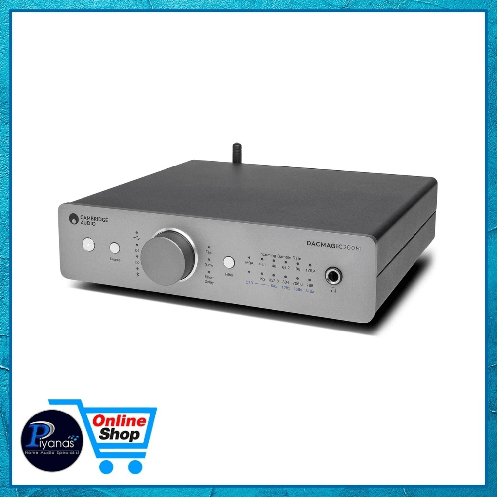ตัวแปลงสัญญาณ D/A CAMBRIDGE AUDIO : DACMAGIC-200M (LUNAR GREY)